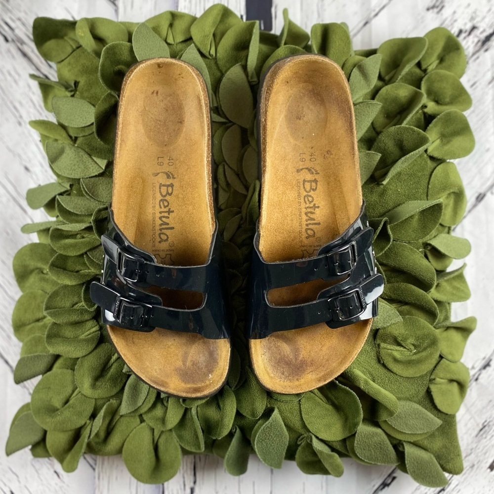 Birkenstock Betula Ibiza Women Black Sandal Size 9